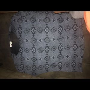 Two cute shirts! One black and one gray and black